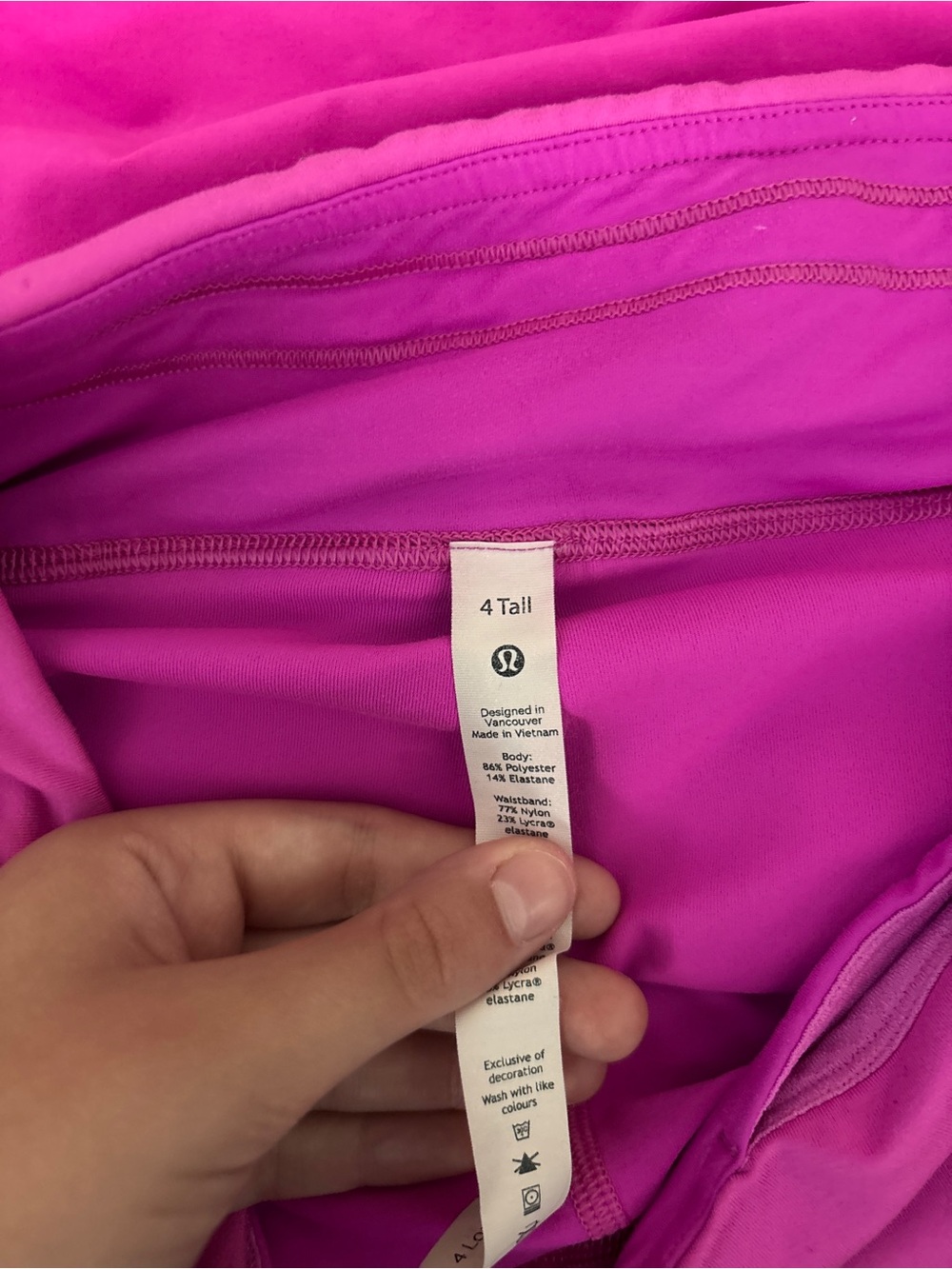 lululemon athletica Pink Performance Skirt - Picture 3 of 3